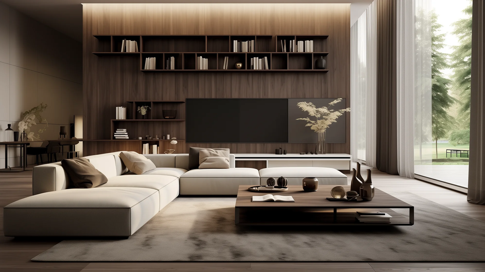 Living Room Interior Design - NOVARCH Serbia